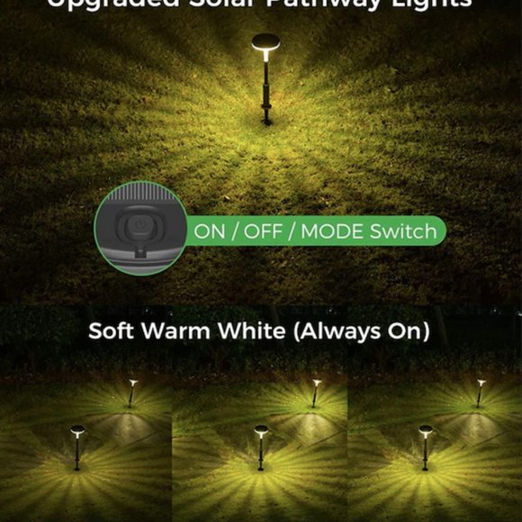 LITOM solar pathway light 4pcs adjustable height BNIB - Picture 9 of 11